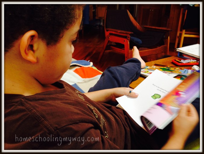 home school reluctant reader
